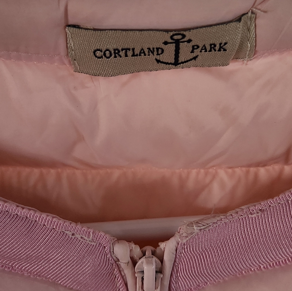 Cortland Pink Puffer Jacket – Size M Balletcore - Picture 4 of 12